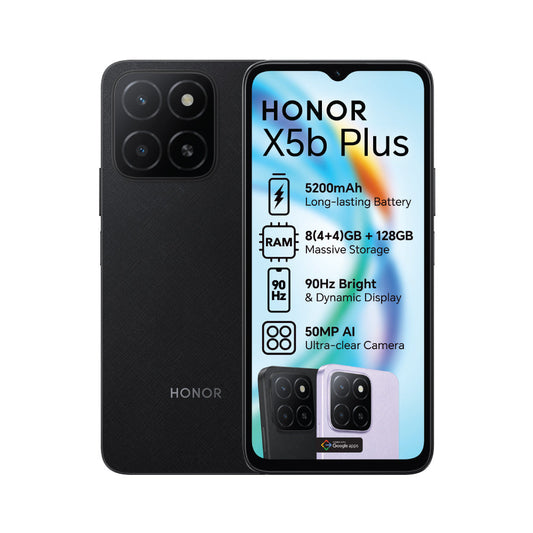 HONOR 4G X5B PLUS 4+4+128GB NEGRO